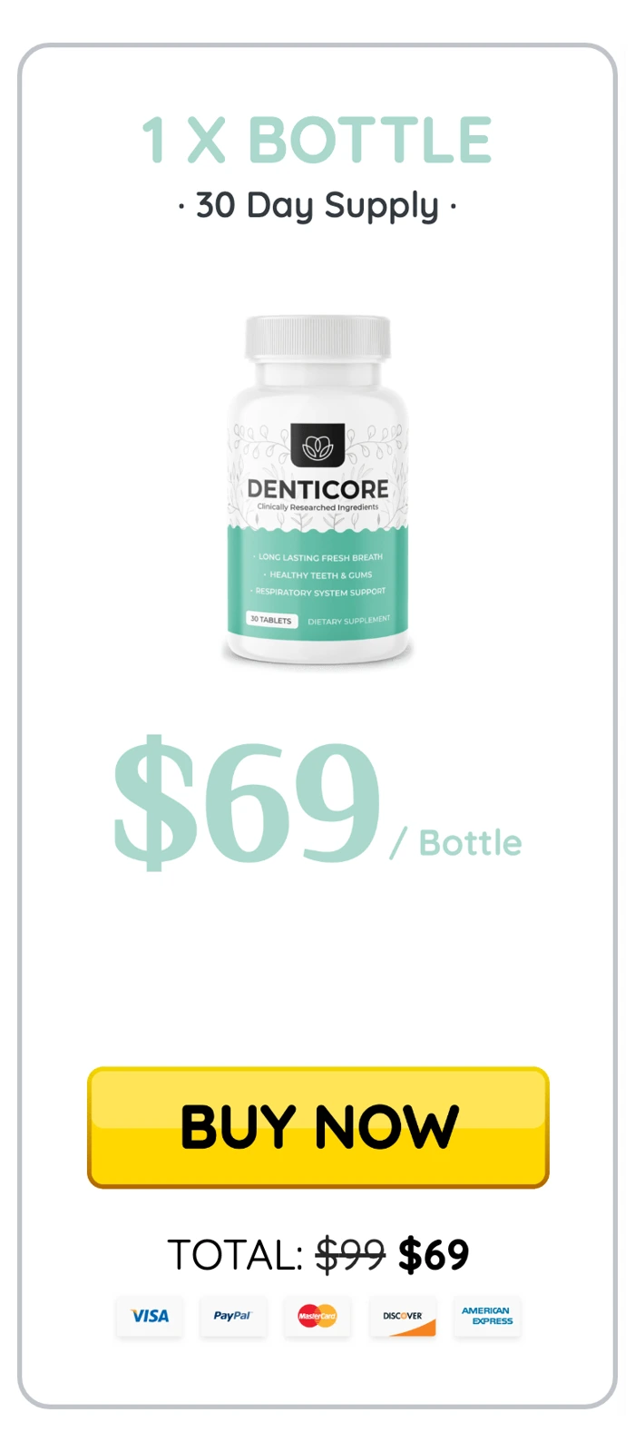 DentiCore 1 bottle